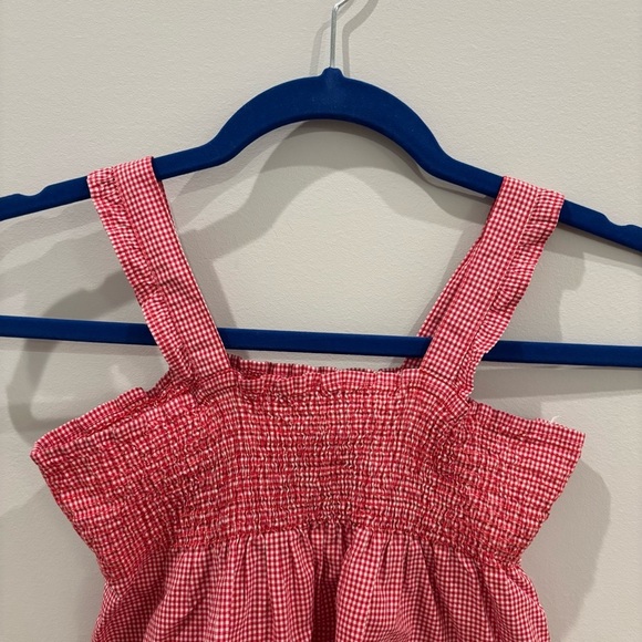 Ralph Lauren Red Gingham Girls Dress - Picture 3 of 8